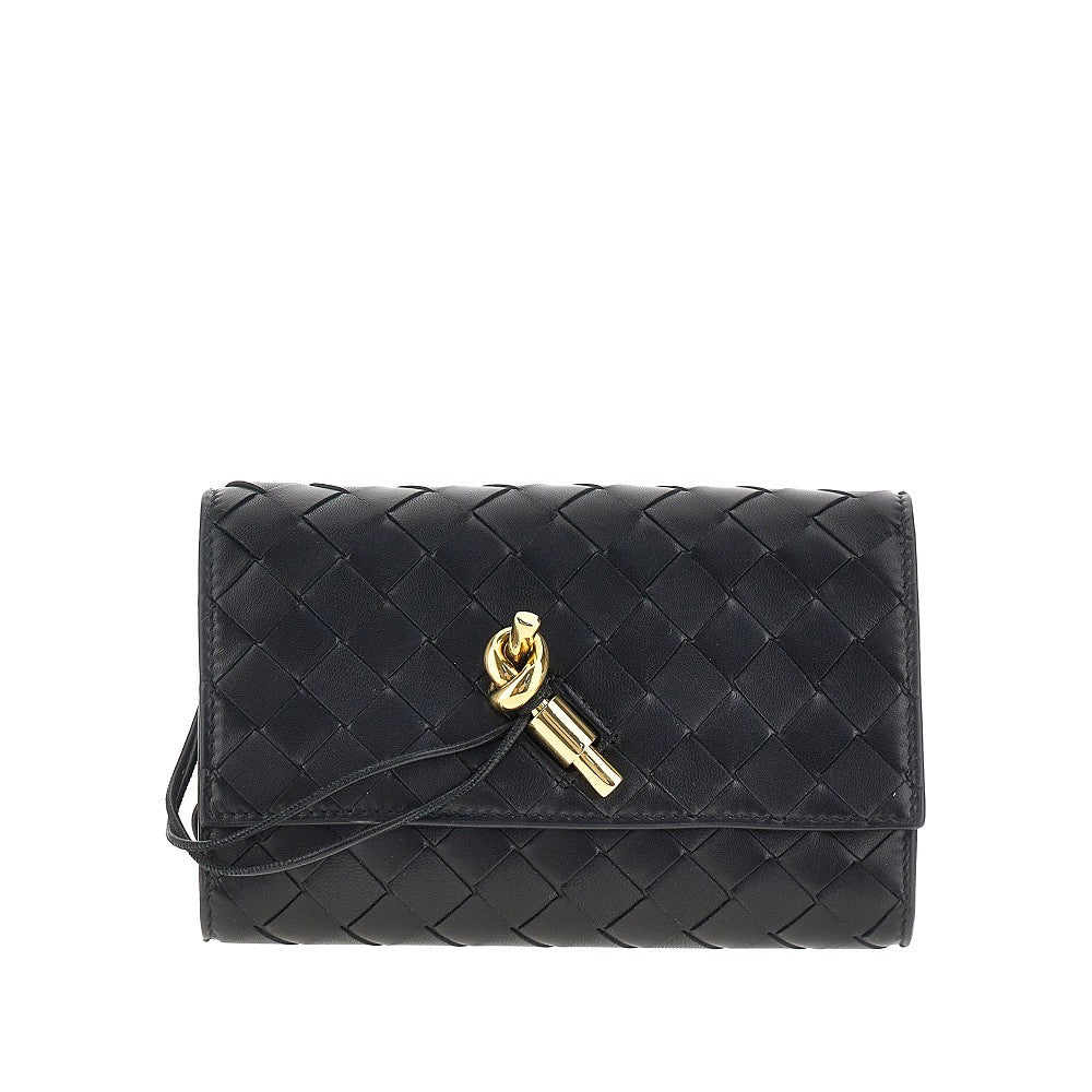 BOTTEGA VENETA Intrecciato nappa leather 'Andiamo' pouch