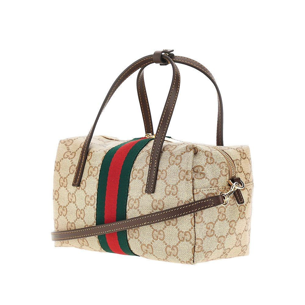 Gucci Mini 'Boston' bag with Web detail