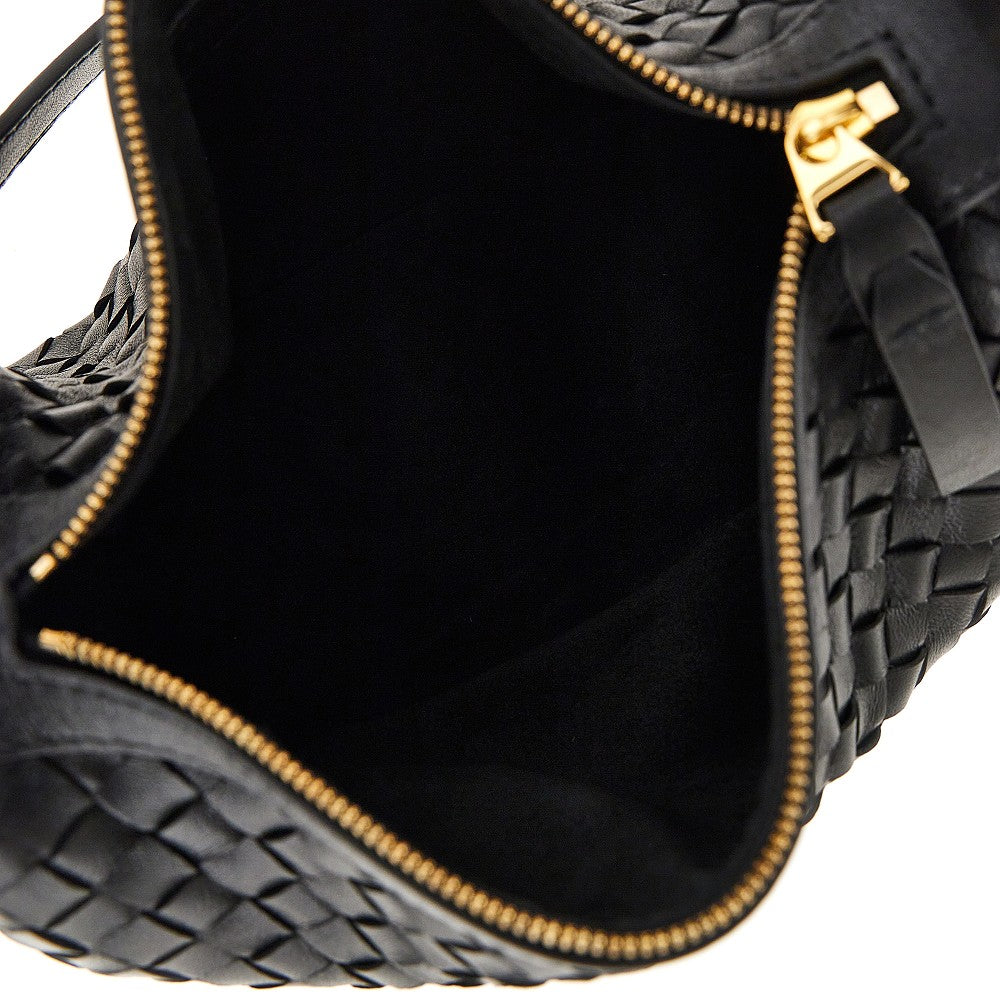BOTTEGA VENETA Nodo' Intrecciato leather shoulder bag