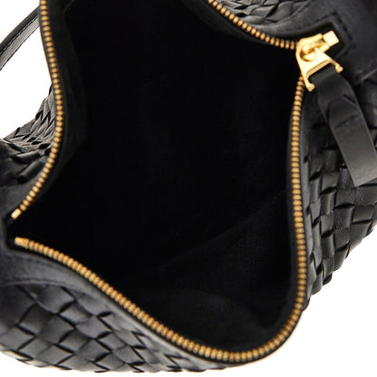 BOTTEGA VENETA Nodo' Intrecciato leather shoulder bag