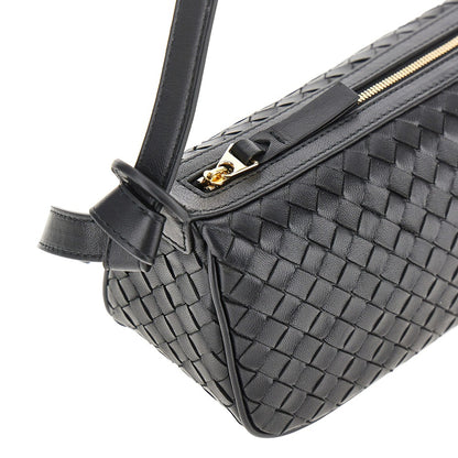 BOTTEGA VENETA Nodo' Intrecciato leather shoulder bag