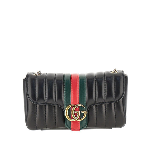Gucci Nappa leather small 'Jetset GG Marmont' bah