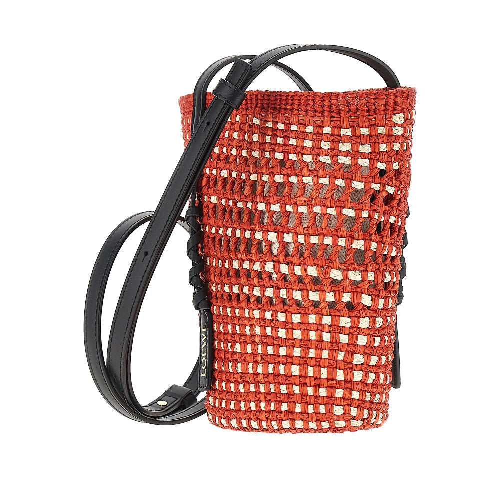 LOEWE Braided palm 'Braid' bag