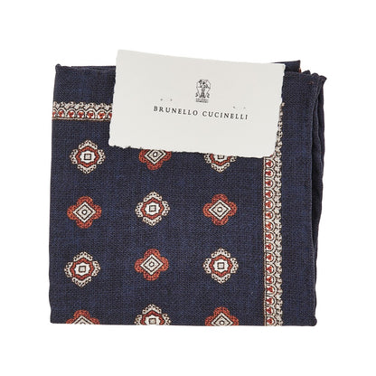 BRUNELLO CUCINELLI Jacquard silk pocket square